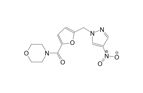 4-{5-[(4-nitro-1H-pyrazol-1-yl)methyl]-2-furoyl}morpholine