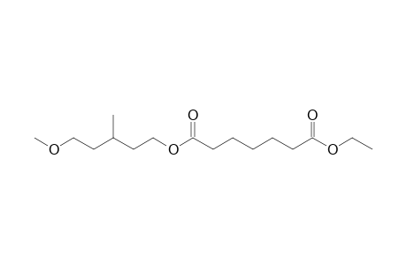 Pimelic acid, 5-methoxy-3-methylpentyl ethyl ester