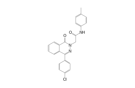 2-(4-(4-chlorophenyl)-1-oxo-2(1H)-phthalazinyl)-N-(4-methylphenyl)acetamide