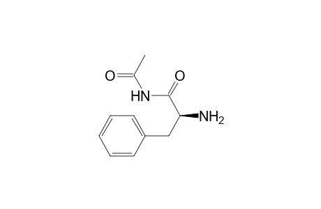 (2S)-N-acetyl-2-amino-3-phenylpropanamide