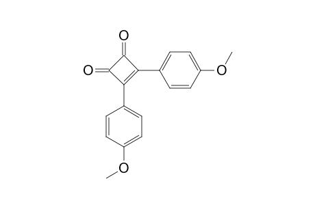 3,4-bis(4-methoxyphenyl)cyclobut-3-ene-1,2-quinone
