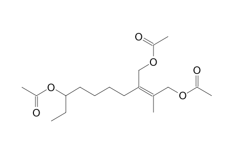 1,8-Diacetoxy-3-(acetoxymethyl)-2-methyldec-2-ene