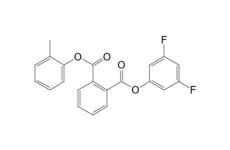 Phthalic acid, 3,5-difluorophenyl 2-methylphenyl ester