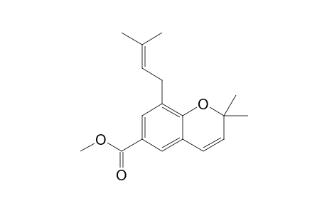 METHYL-2,2-DIMETHYL-8-(3-METHYL-2-BUTENYL)-2H-CHROMENE-6-CARBOXYLATE