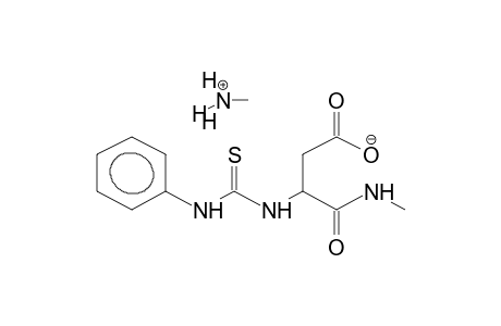 N(ALPHA)-PHENYLTHIOCARBAMOYL-N-METHYLASPARAGINIC ACID AMIDE,METHYLAMMONIUM SALT