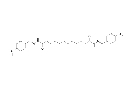 N'~1~,N'~12~-bis[(E)-(4-methoxyphenyl)methylidene]dodecanedihydrazide