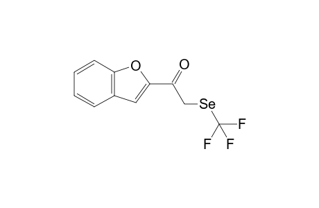 1-(1-benzofuran-2-yl)-2-[(trifluoromethyl)selanyl]ethan-1-one