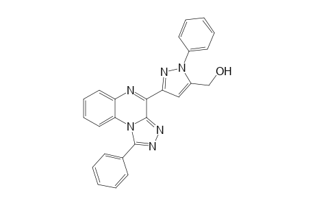 1-Phenyl-4-[4-(hydroxymethyl)-1-phenylpyrazol-3-yl]-(1,2,4)triazolo[4,3-a]qinoxaline