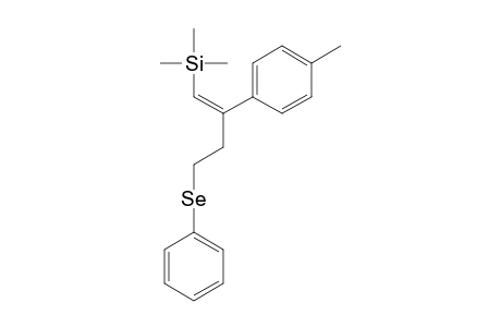 (Z)-Trimethyl[4-(phenylselanyl)-2-(p-tolyl)but-1-enyl]silane