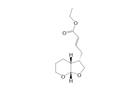 (3S,3aR,7aS)-Ethyl (E)-4-(hexahydro-4H-furo[2,3-b]pyran-3-yl)but-2-enoate