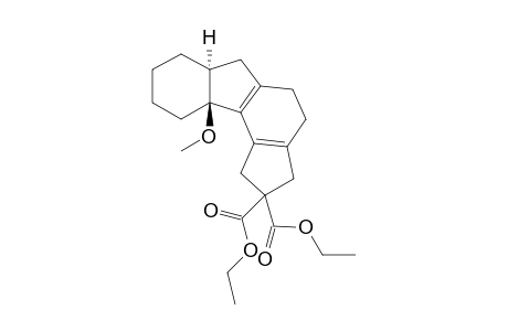 Diethyl trans-10a-methoixy-3,4,5,6,6a,7,8,9,10,10a-decahydro-1H-cyclopenta[c]flurene-2,2-dicarboxylate