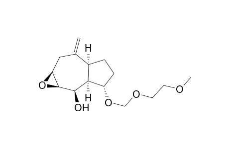 1-[(2-methoxyethoxy)methoxy]-4-methylene-1.alpha.,2,3,3a.alpha.,4,5,6.beta.,7.beta.,8.beta.,8a.alpha.-decahydro-6,7-epoxyazulen-8-ol