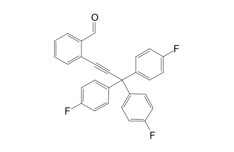 2-(3,3,3-tris(4-fluorophenyl)prop-1-yn-1-yl)benzaldehyde