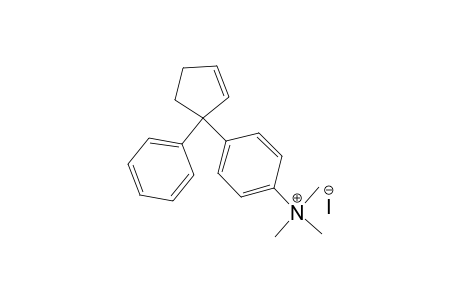 3-[4-(Trimethylamino)phenyl]-3-phenylcyclopentenyl Iodide