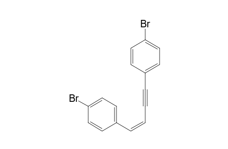 1-bromanyl-4-[(Z)-4-(4-bromophenyl)but-1-en-3-ynyl]benzene