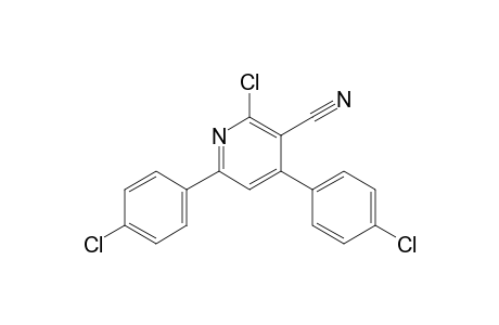 2-Chloro-4,6-bis(4-chlorophenyl)nicotinonitrile