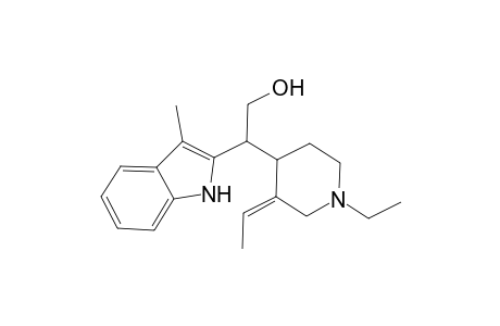 Indole-2-ethanol, .beta.-(1-ethyl-3-ethylidene-4-piperidyl)-3-methyl-