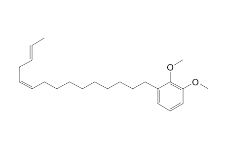 O-DIMETHYL-3-(10'Z,13'E-PENTADECADIENYL)-CATECHOL