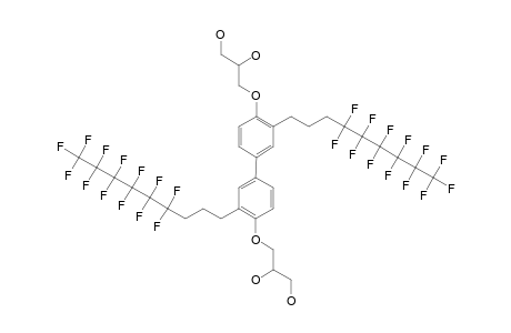 3-[4'-(2,3-DIHYDROXYPROPYLOXY)-3,3'-BIS-(1H,1H,2H,2H,3H,3H-PERFLUORONONYL)-BIPHENYL-4-YLOXY]-PROPANE-1,2-DIOL