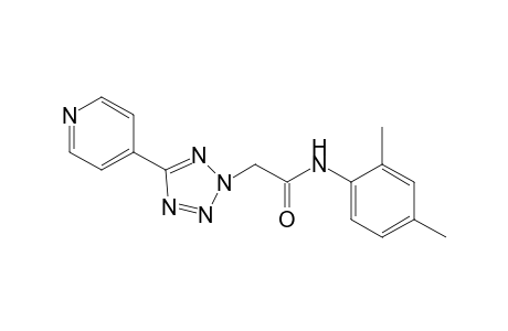2H-1,2,3,4-Tetrazole-2-acetamide, N-(2,4-dimethylphenyl)-5-(4-pyridinyl)-