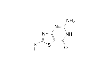 Thiazolo[4,5-d]pyrimidin-7(6H)-one, 5-amino-2-methylthio-