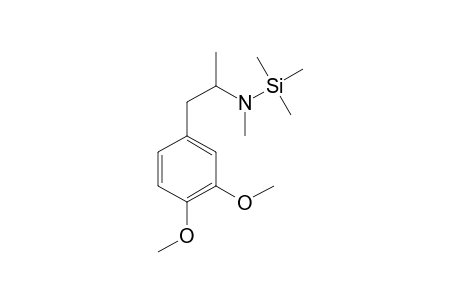 3,4-Dimethoxymethamphetamine TMS