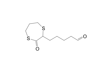1,4-Dithiepane-2-pentanal, 3-oxo-