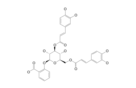 SALICYLIC-ACID-2-O-BETA-D-(3',6'-DICAFFEOYL)-GLUCOPYRANOSIDE
