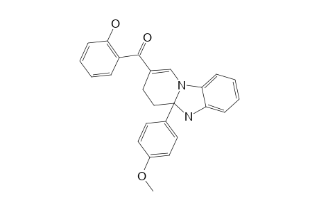 10A-(4-METHOXYPHENYL)-1,2,10,10A-TETRAHYDROBENZO-[4,5]-IMIDAZO-[1,2-A]-PYRIDIN-3-YL-(2-HYDROXYPHENYL)-1-METHANONE