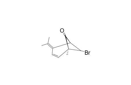 (1-ALPHA,5-ALPHA,7R*)-(+/-)-7-BROMO-2,3-DEHYDRO-4-ISOPROPYLIDENE-1-METHYLBICYCLO-[3.1.1]-HEPTAN-6-ONE