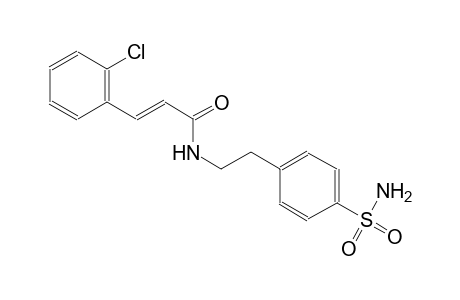 (2E)-N-{2-[4-(aminosulfonyl)phenyl]ethyl}-3-(2-chlorophenyl)-2-propenamide