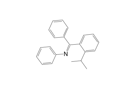 Benzenamine, N-[[2-(1-methylethyl)phenyl]phenylmethylene]-