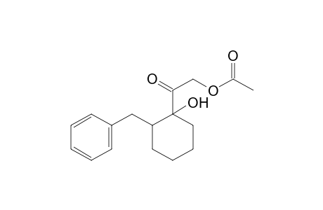 2-benzyl-1-hydroxycyclohexyl hydroxymethyl ketone, monoacetate(ester)