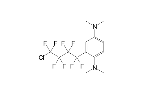 2-(4-Chlorooctafluorobutyl)-N,N,N',N'-tetramethylphenylene-1,4-diamine