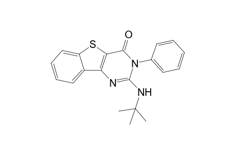 2-(tert-Butylamino)-3-phenylbenzothieno[3,2-d]pyrimidin-4(3H)-one