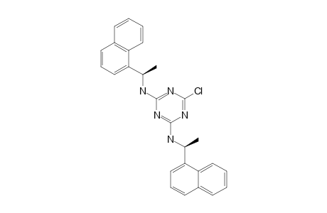 2-CHLORO-4,6-BIS-[(R)-1-(1-NAPHTHYL)-ETHYLAMINO]-1,3,5-TRIAZINE