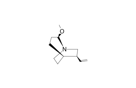 (1S,2S,5R,6R)-2-METHOXY-6-VINYL-1-AZABICYCLO-[3.2.2]-NONANE