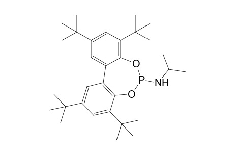 N-(2,4,8,10-Tetra-tert-butyl-dibenz[d,f]{1 ,3,2}dioxaphosphepin-6-yl)-isopropylamine