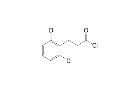3-Phenylpropionyl chloro-ortho-D2