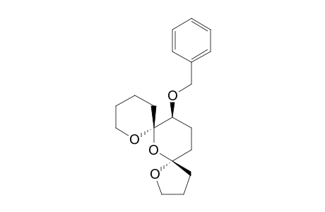 (5R*,7S*,13S*)-13-BENZYLOXY-1,6,8-TRI-OXADISPIRO-[4.1.5.3]-PENTADECANE