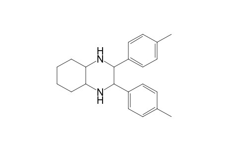 2,3-Bis(4-methylphenyl)-1,2,3,4,4a,5,6,7,8,8a-decahydroquinoxaline
