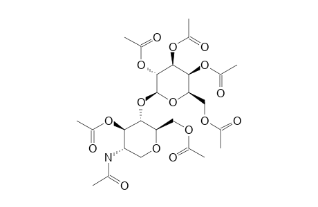 2-ACETAMIDO-3,6-DI-O-ACETYL-1,5-ANHYDRO-2-DEOXY-4-O-(2,3,4,6-TETRA-O-ACETYL-BETA-D-GALACTOPYRANOSYL)-D-GLUCOPYRANOSIDE