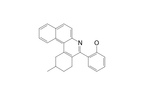 5-(2-HYDROXYPHENYL)-2-METHYL-1,2,3,4-TETRAHYDROBENZ-[A]-PHENANTHRIDINE