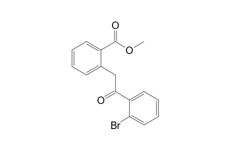 2-[2-(2-bromophenyl)-2-keto-ethyl]benzoic acid methyl ester