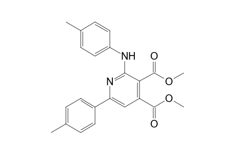 2-(4-Methylanilino)-6-(4-methylphenyl)pyridine-3,4-dicarboxylic acid dimethyl ester