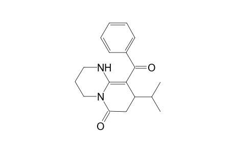 1-Oxo-3-(isopropyl)-4-benzoyl-6,10-diazabicyclo[4.4.0]dec-4-ene