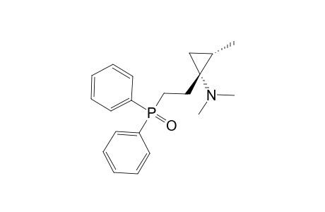 trans-{1-[(2'-Diphenylphosphinoyl)ethyl]-2-methylcyclopropyl}dimethylamine