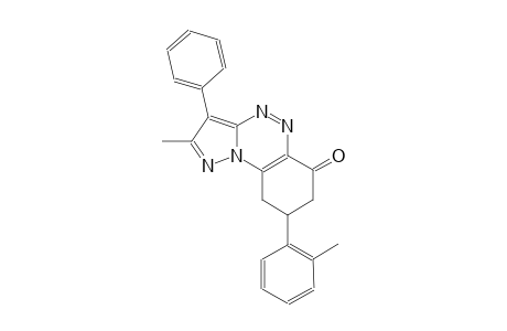 pyrazolo[5,1-c][1,2,4]benzotriazin-6(7H)-one, 8,9-dihydro-2-methyl-8-(2-methylphenyl)-3-phenyl-