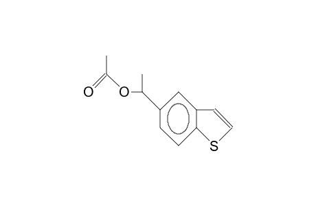 Acetic acid, 1-(5-benzo[B]thienyl)-ethyl ester