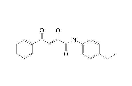 N-(4-Ethylphenyl)-2-hydroxy-4-oxo-4-phenylbut-2-enamide